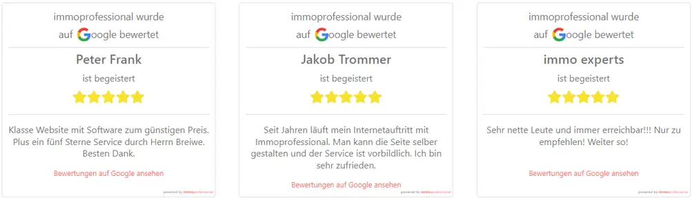Google Rezensionen Addon